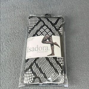 Isadora‎ Black  Patterned Tights